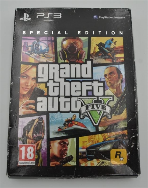 Grand Theft Auto V Special Edition - PS3 - I æske (B Grade) (Genbrug)